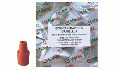 Difusor de feromonas ECONEX NEMAPOGON GRANELLUS (40 días)