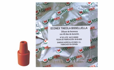 Difusor de feromonas ECONEX TINEOLA BISSELLIELLA (40 días) 