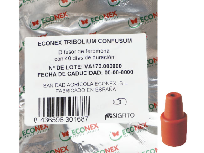 Difusor de feromonas ECONEX TRIBOLIUM CONFUSUM (40 días)