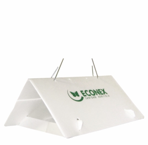 ECONEX TRIANGULAR BLANCA sin láminas